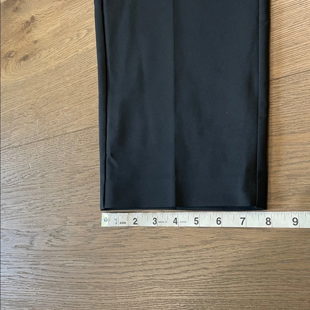 Eloquii Kady Fit Double-Weave Pant Black Plus Size 18R NWT